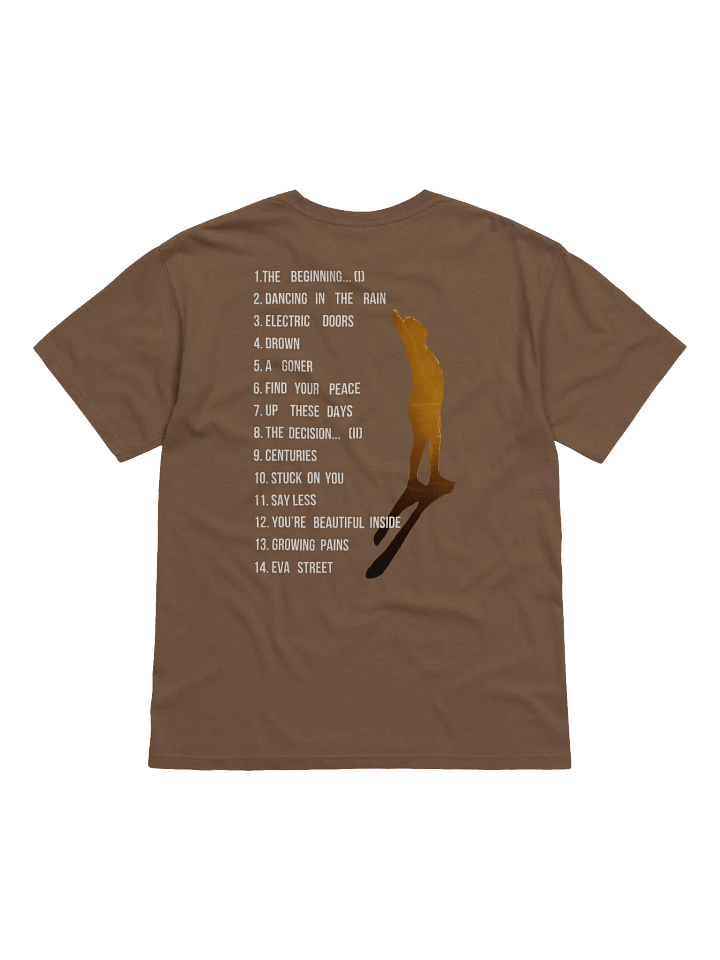 Growing Pains Album Tracklist T-Shirt product image (2)