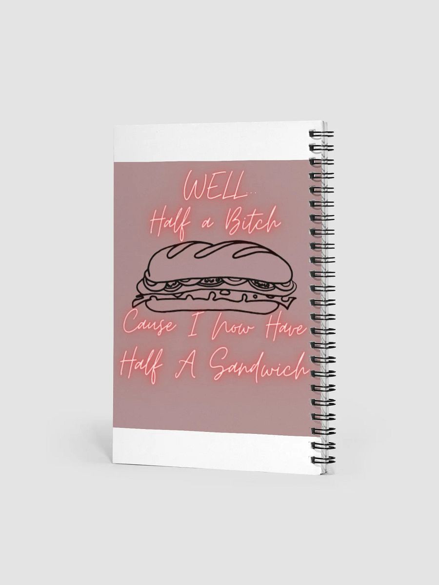 Half of Whole Note book product image (2)