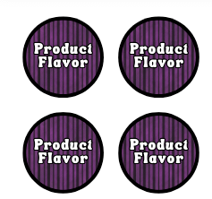 Shadow & Lace Label Templates product image (6)