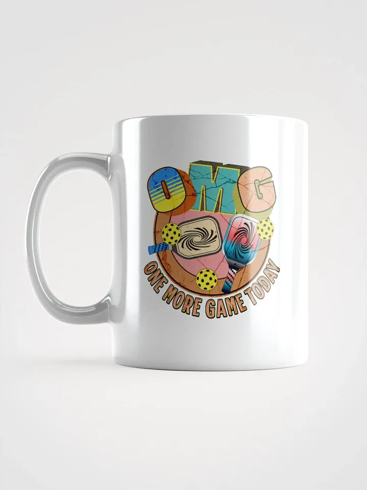 OMG One More Game Today Pickleball Party Mug product image (1)