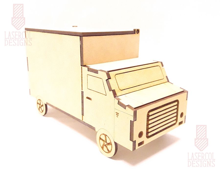 Box Car - Laser Cut Files product image (3)