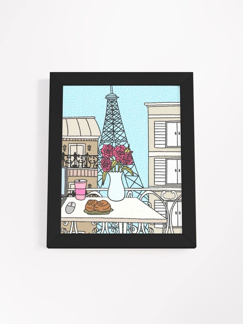 Eiffel Tower and Roses