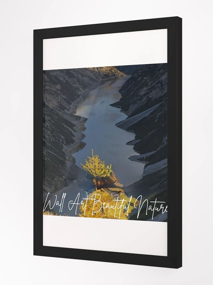 Nature View Framed High-Quality Matte Poster (in) product image (2)