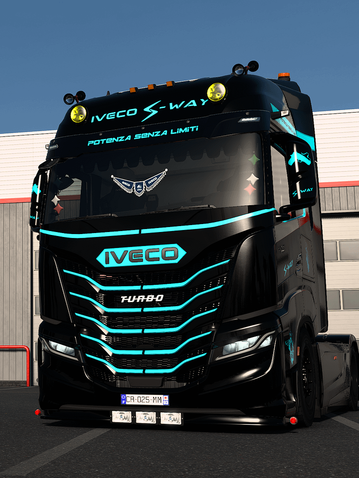 Multicolor Iveco S-Way Potenza Di Italia 8K Skin! product image (2)