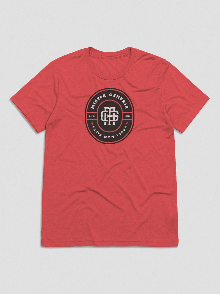 Mister Generik Monogram Badge Unisex T-Shirt product image (1)