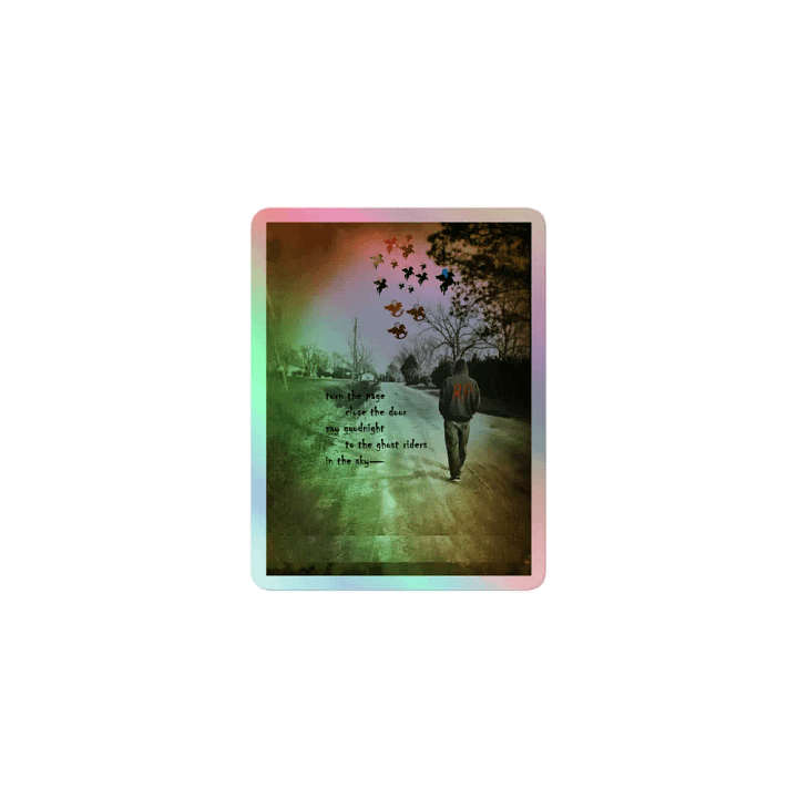 ghost riders in the sky and other lines deluxe edition back cover sticker product image (1)