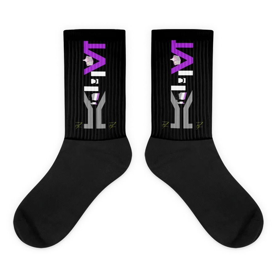 Aurebesh Ace Socks 1 (Black) product image (1)