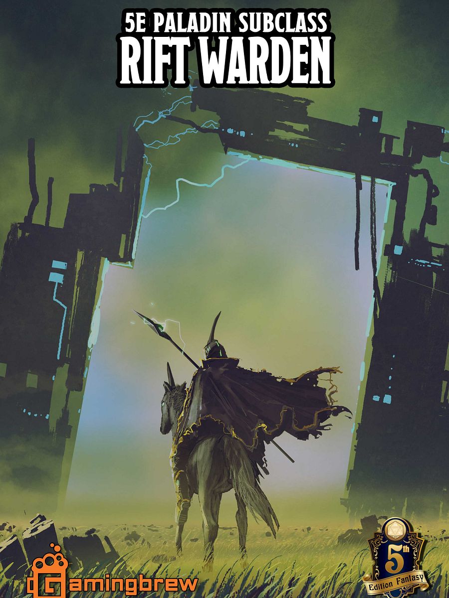 Oath of the Rift Warden | 5E 24 Paladin Subclass product image (1)