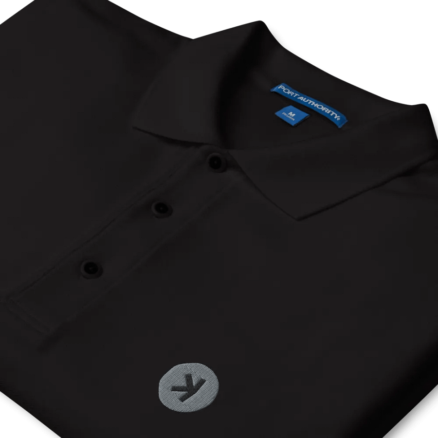 Kaspa Silver Logo Polo T-Shirt (unisex) product image (13)