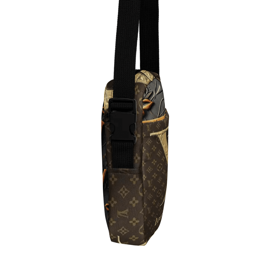 Buhay Tuklas Golden LV Floral Fantasy Crossbody Bag product image (6)