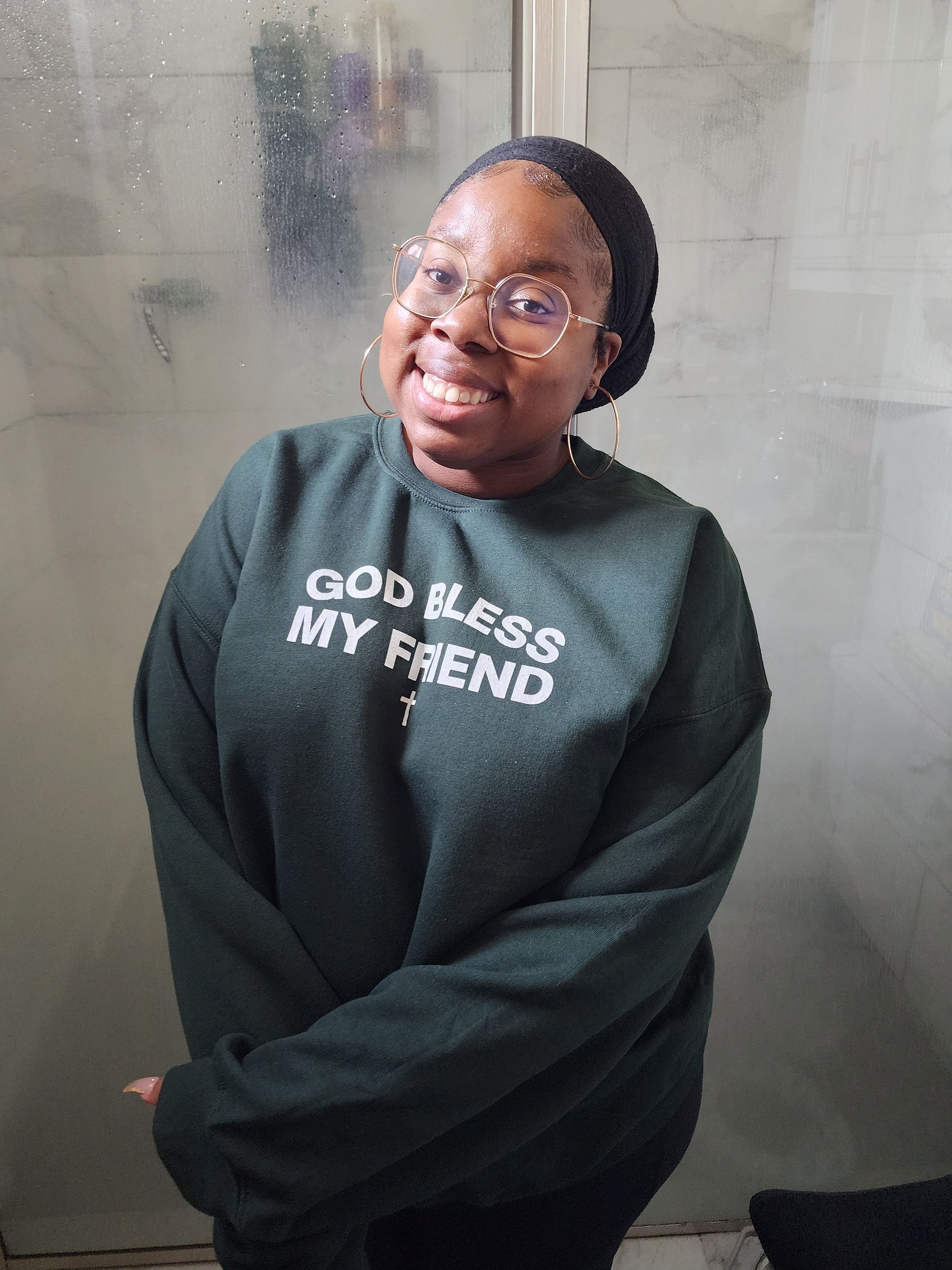 God Bless My Friend Sweatshirt product image (1)
