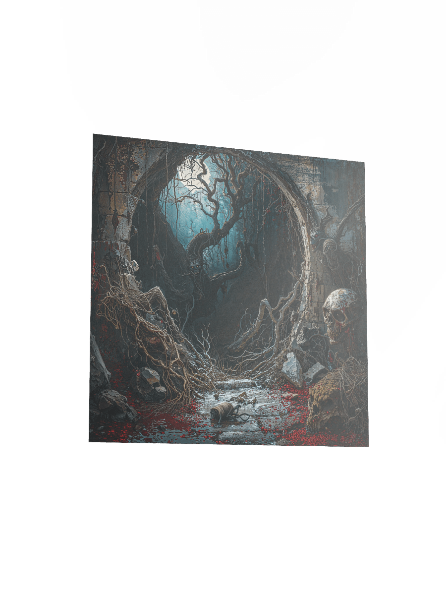 The Crimson Threshold Matte Poster product image (13)