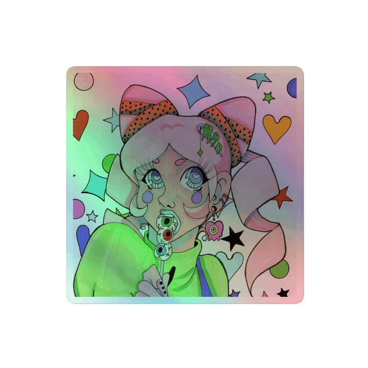 Lollipop Holo Sticker product image (2)
