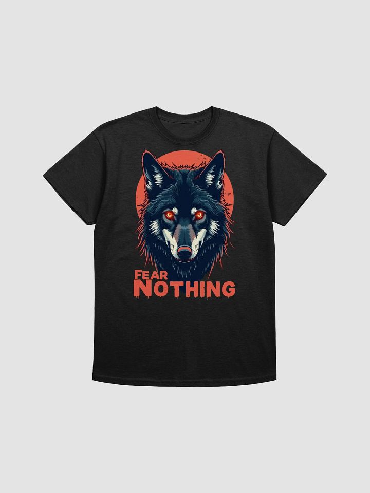 Fear Nothing Wolf T-Shirt product image (1)