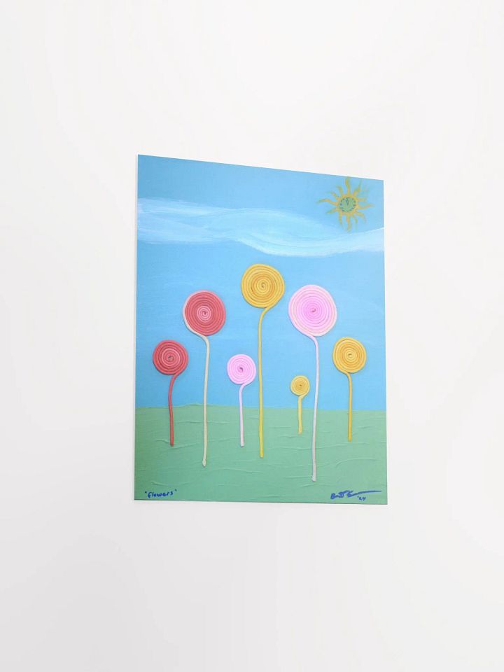 Whimsical Flowers Poster product image (2)