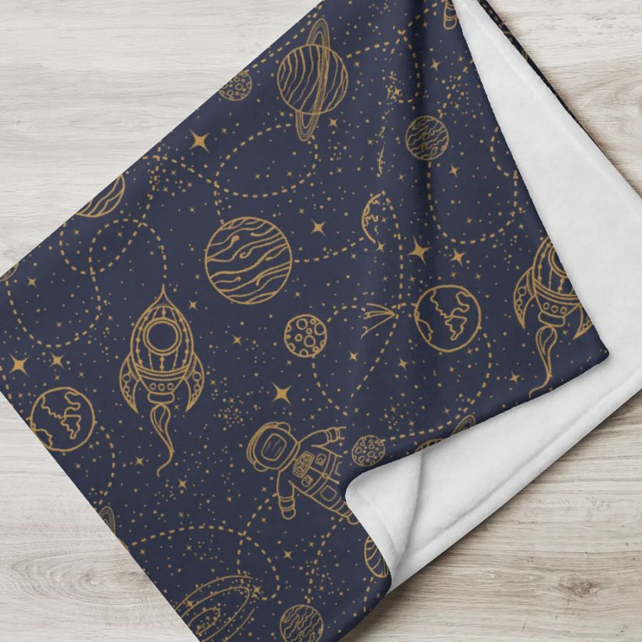 Explore The Universe Throw Blanket product image (7)