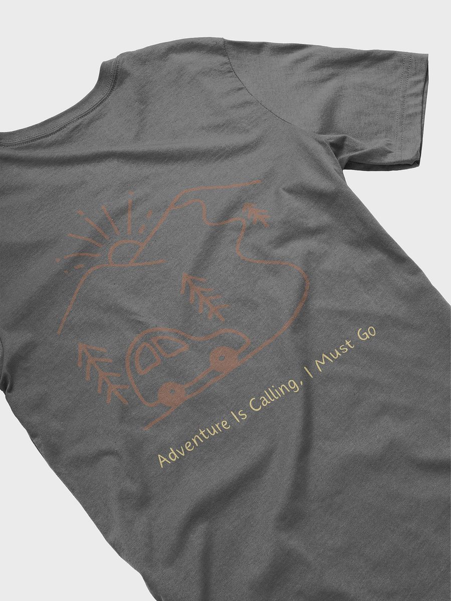 Adventure Awaits Car Line Drawing T-Shirt product image (40)