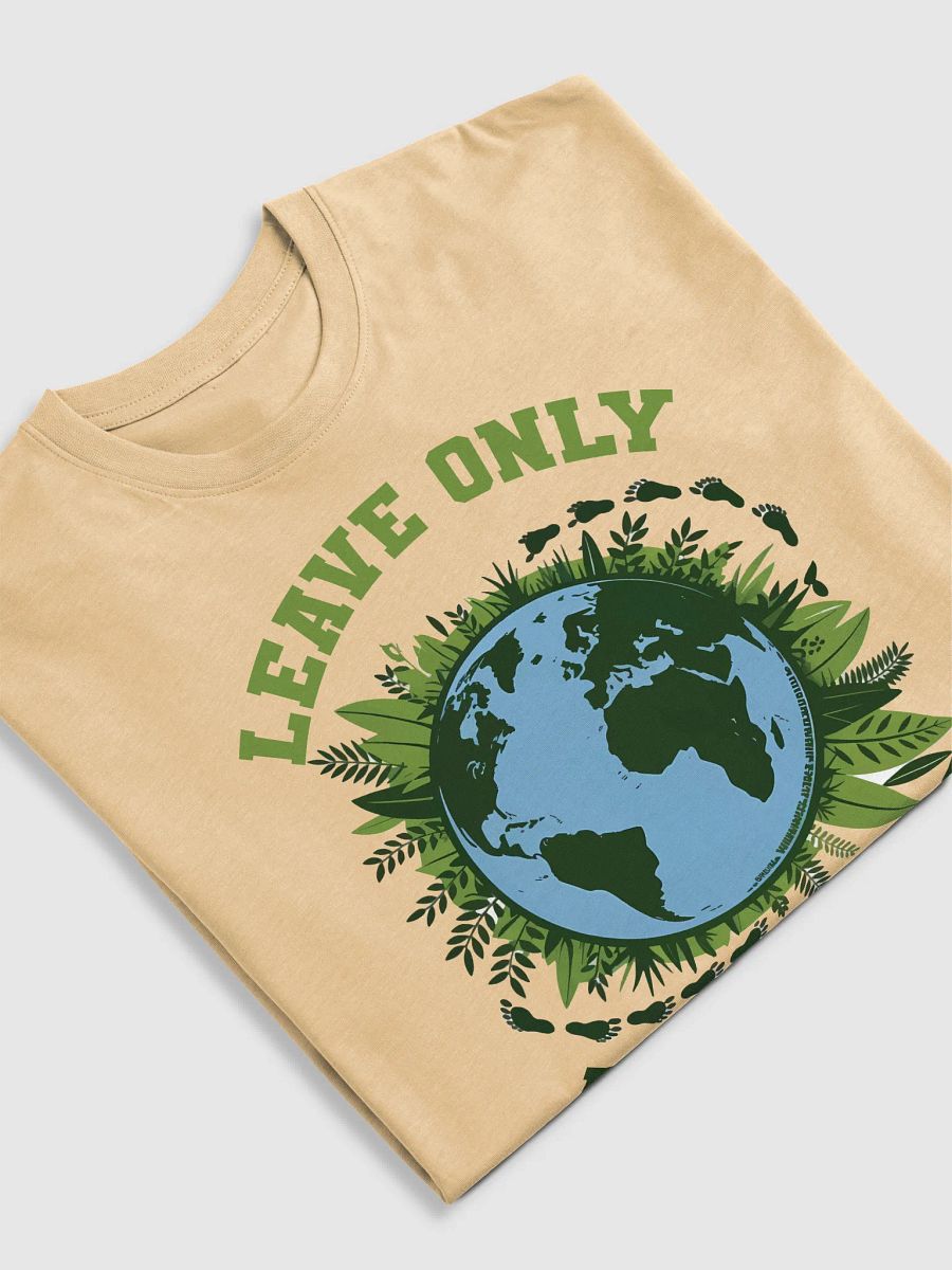 Leave Only Footprints, Care for Our Planet Tee product image (13)