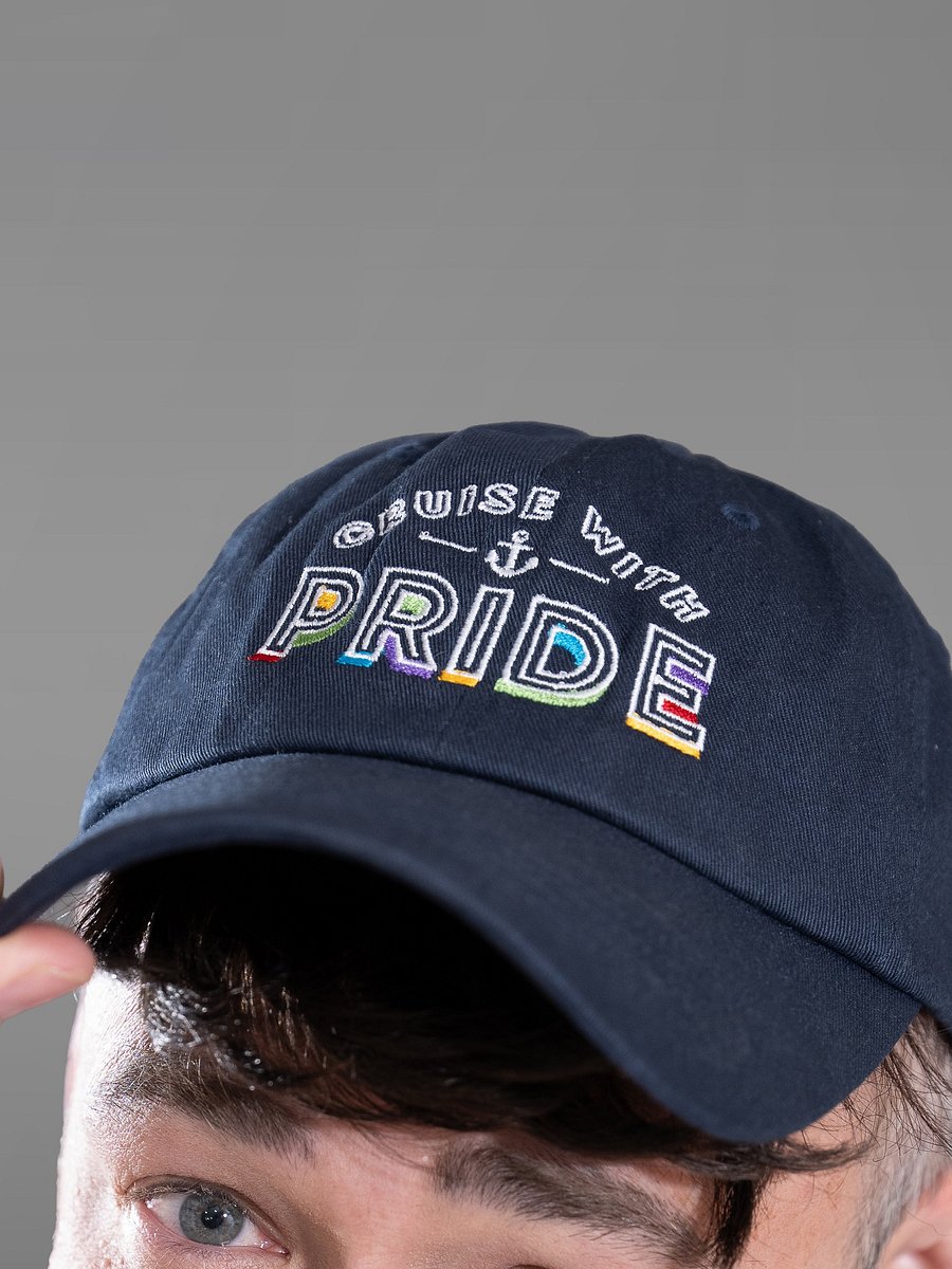 Cruise with Ben and David Pride Unisex Embroidered Hat product image (3)