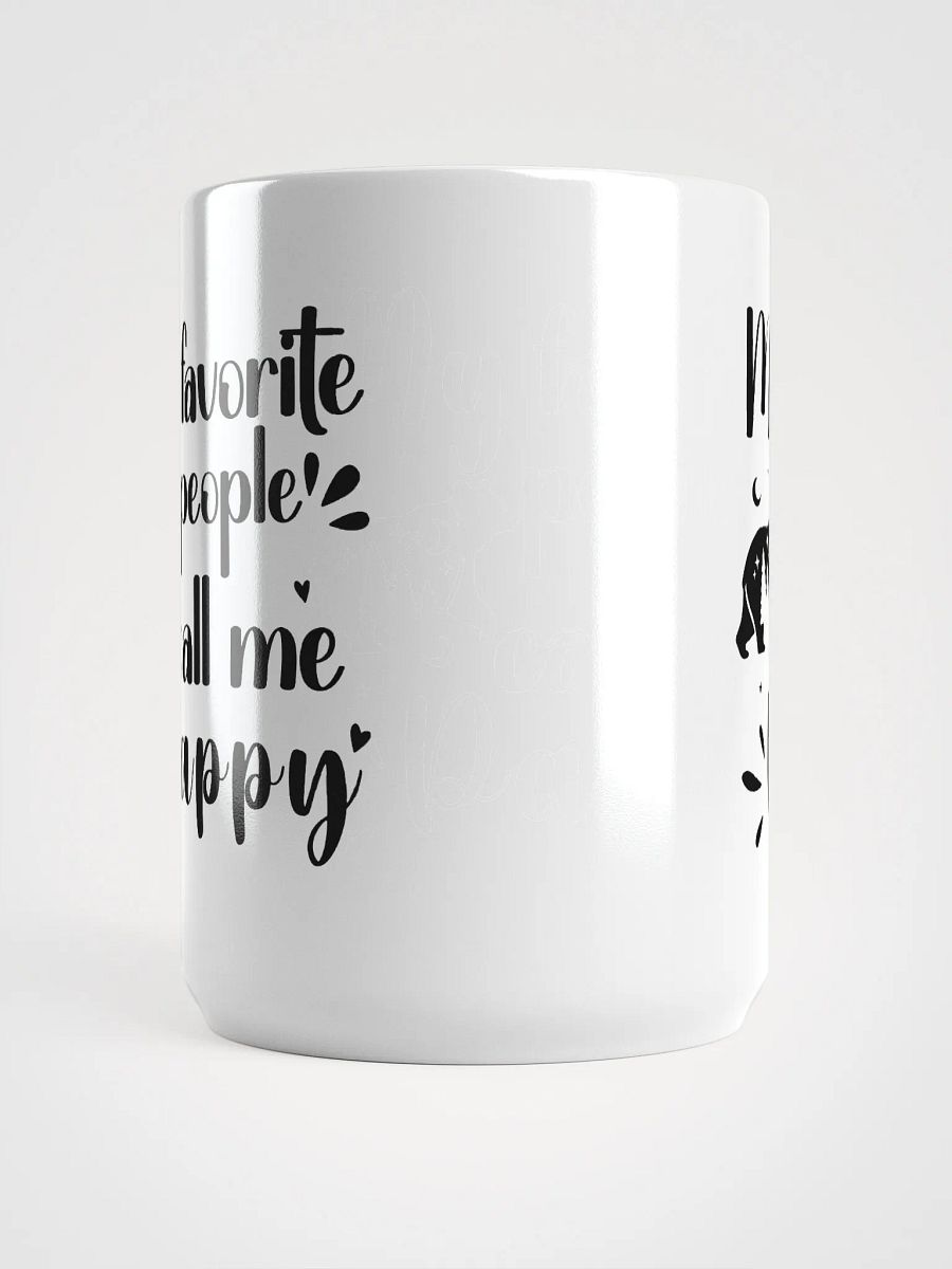 My Favorite People Call Me Pappy, Grandpa White Ceramic Mug product image (5)