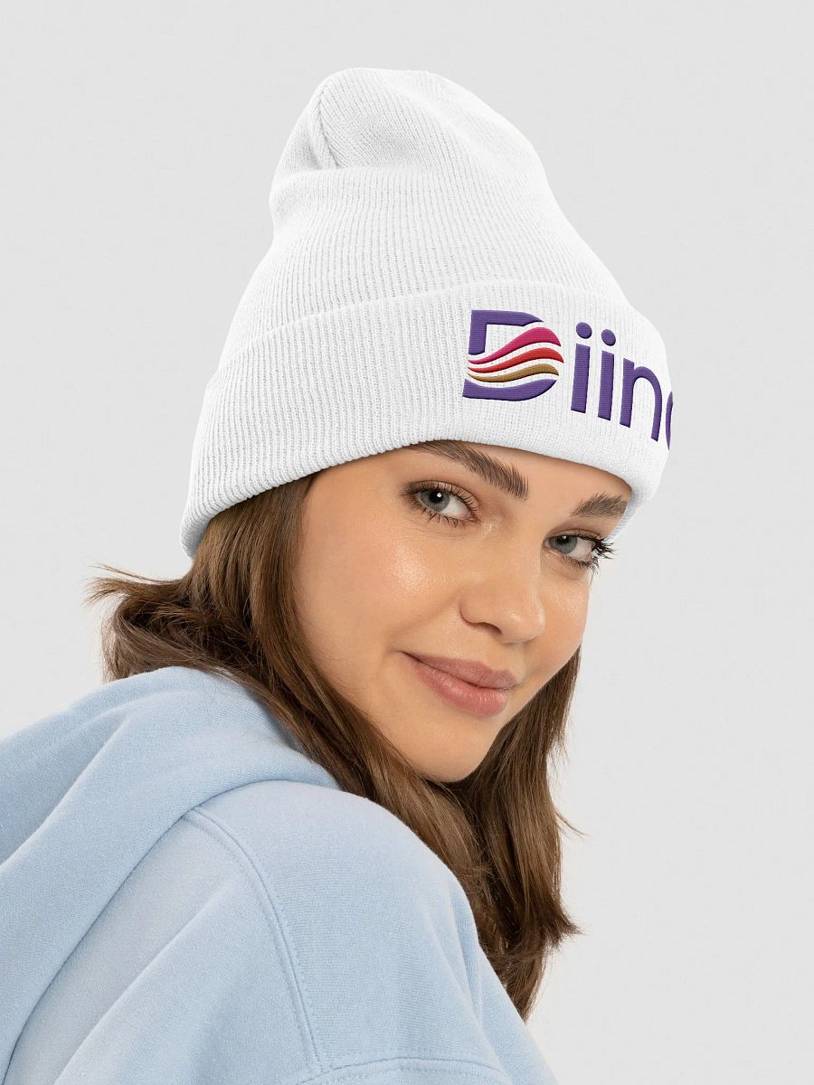 Diina Logo Embroidered Beanie product image (4)