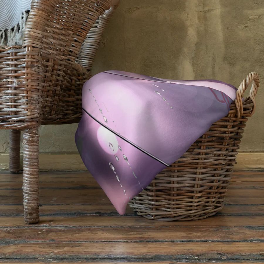 Rainy Day Peach Blanket product image (9)