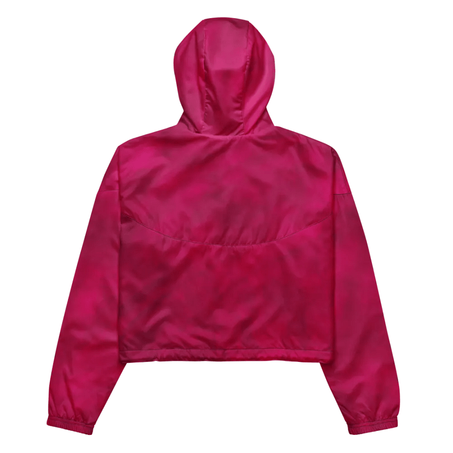 Magenta Dreams Women's Cropped Windbreaker product image (5)