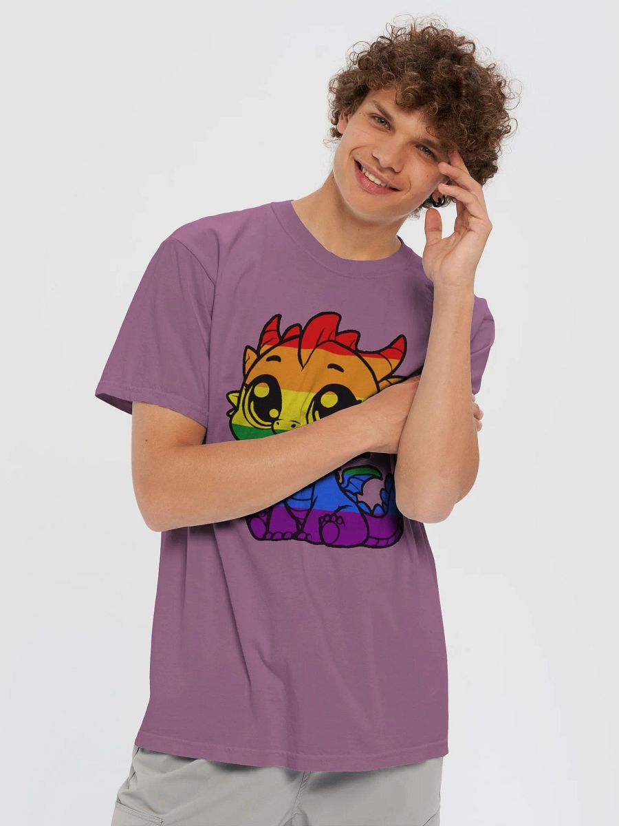 Rainbow Pride Dragon Men's T-Shirt product image (59)