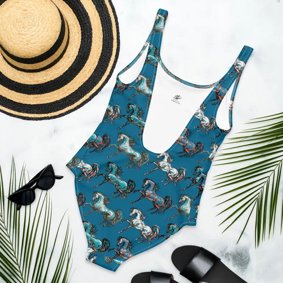 Turquoise Arabian Swimsuit product image (6)