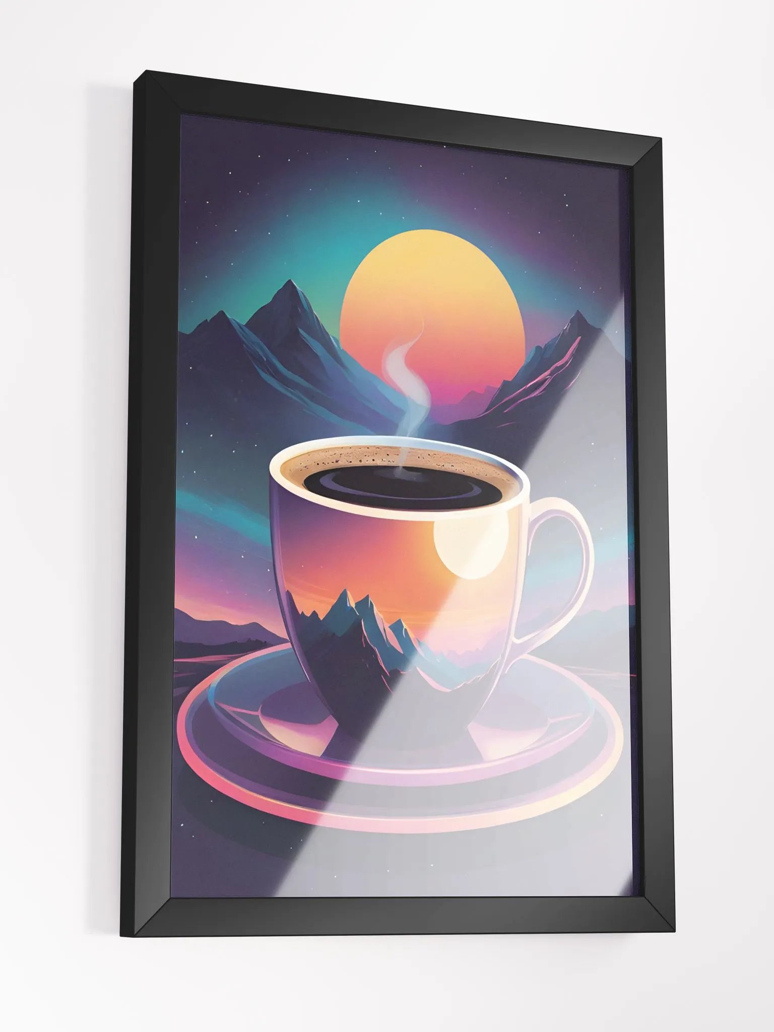 Coffee Sunset Framed Poster product image (4)