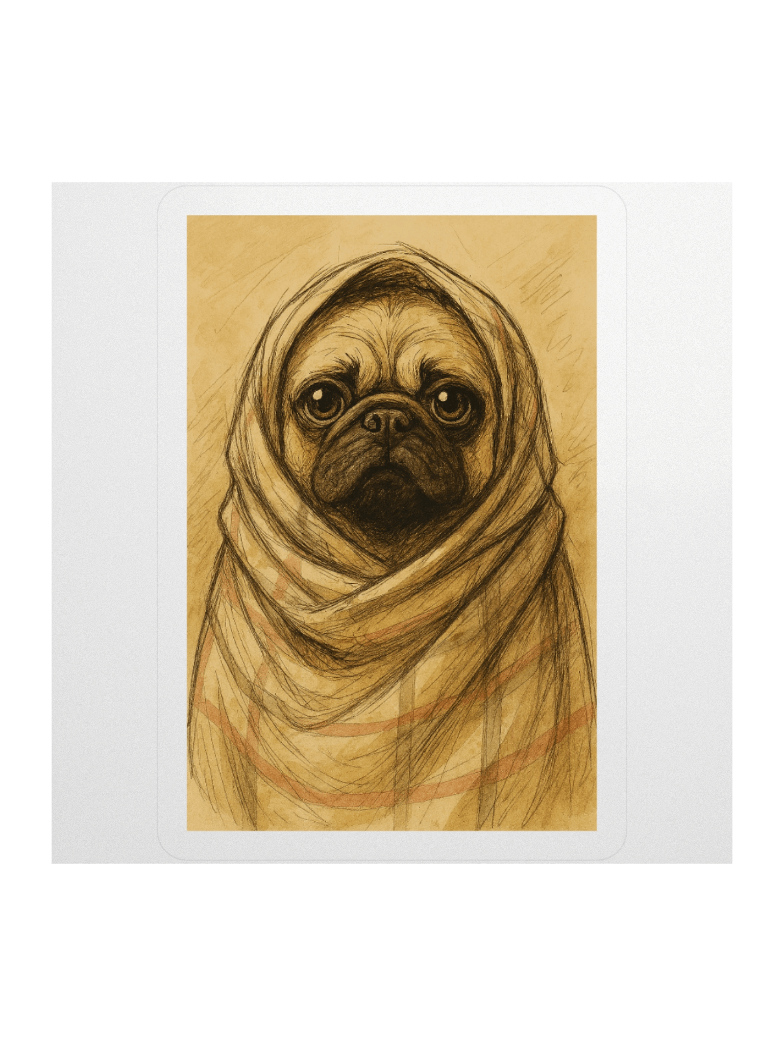 pug stickers product image (4)