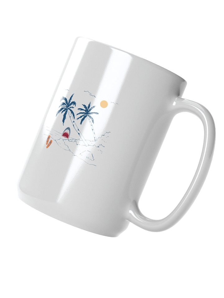 Shark Surprise Mug | Retro Beach Vibes with a Bite product image (2)