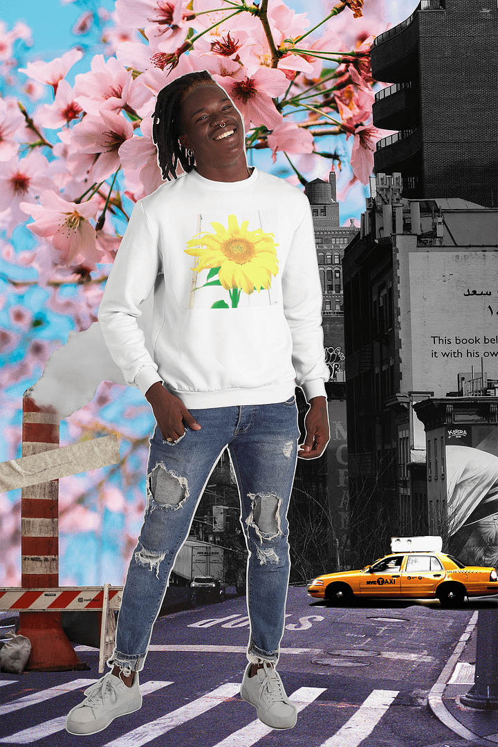 Sunflower Picture Unisex Sweatshirt product image (1)
