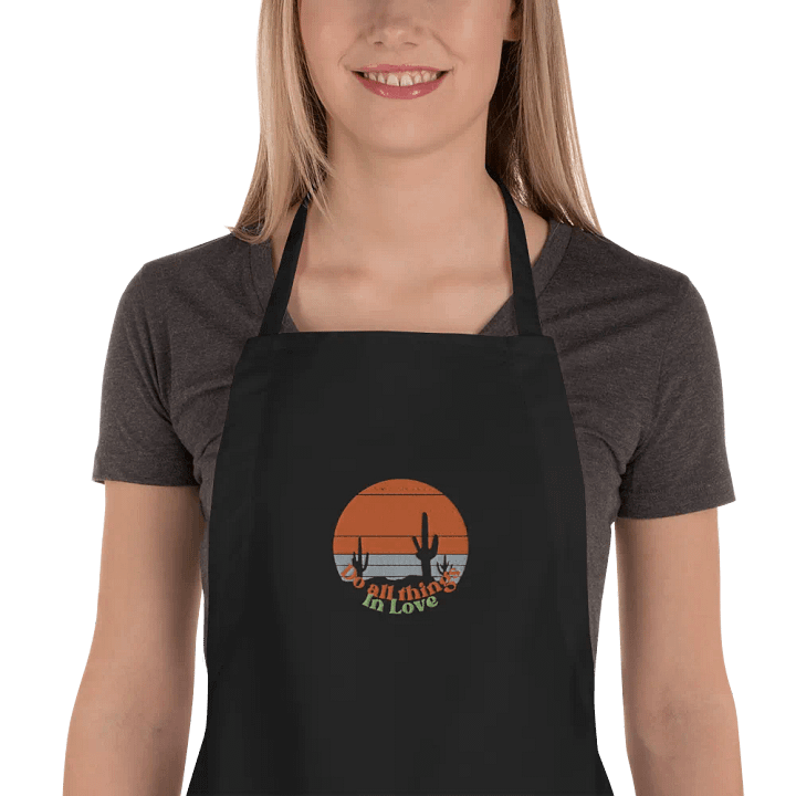 Do all things in Love - Apron product image (1)
