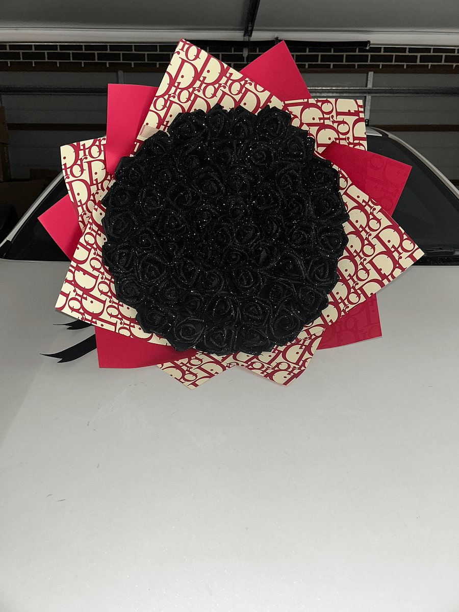 Black Glitter Bouquet product image (2)