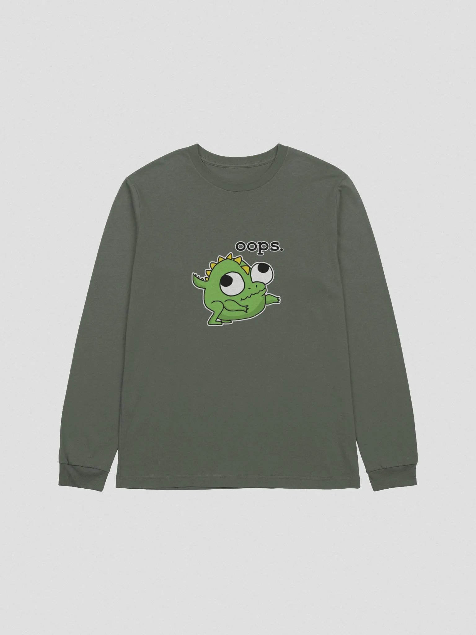 Dino Derp Long Sleeve T-Shirt product image (2)