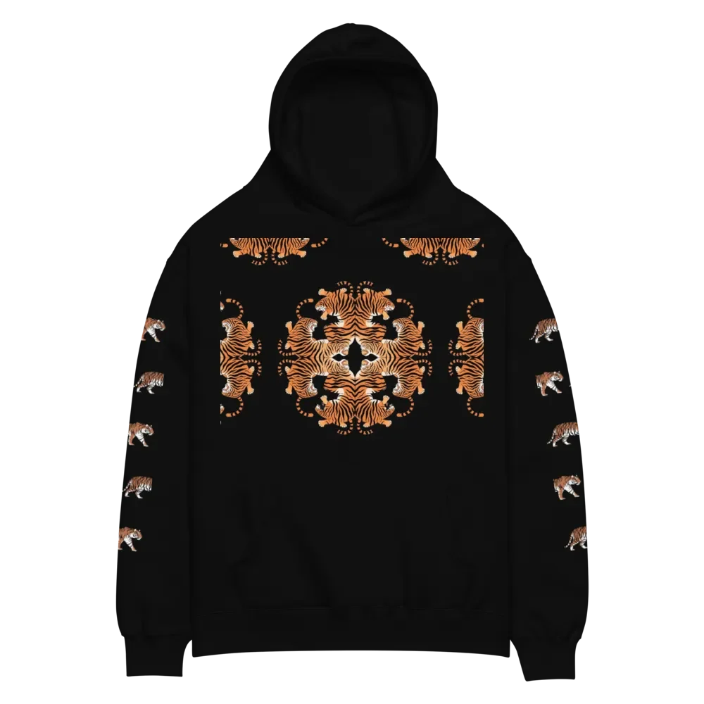 Tiger Mirage Unisex Oversized Hoodie product image (2)