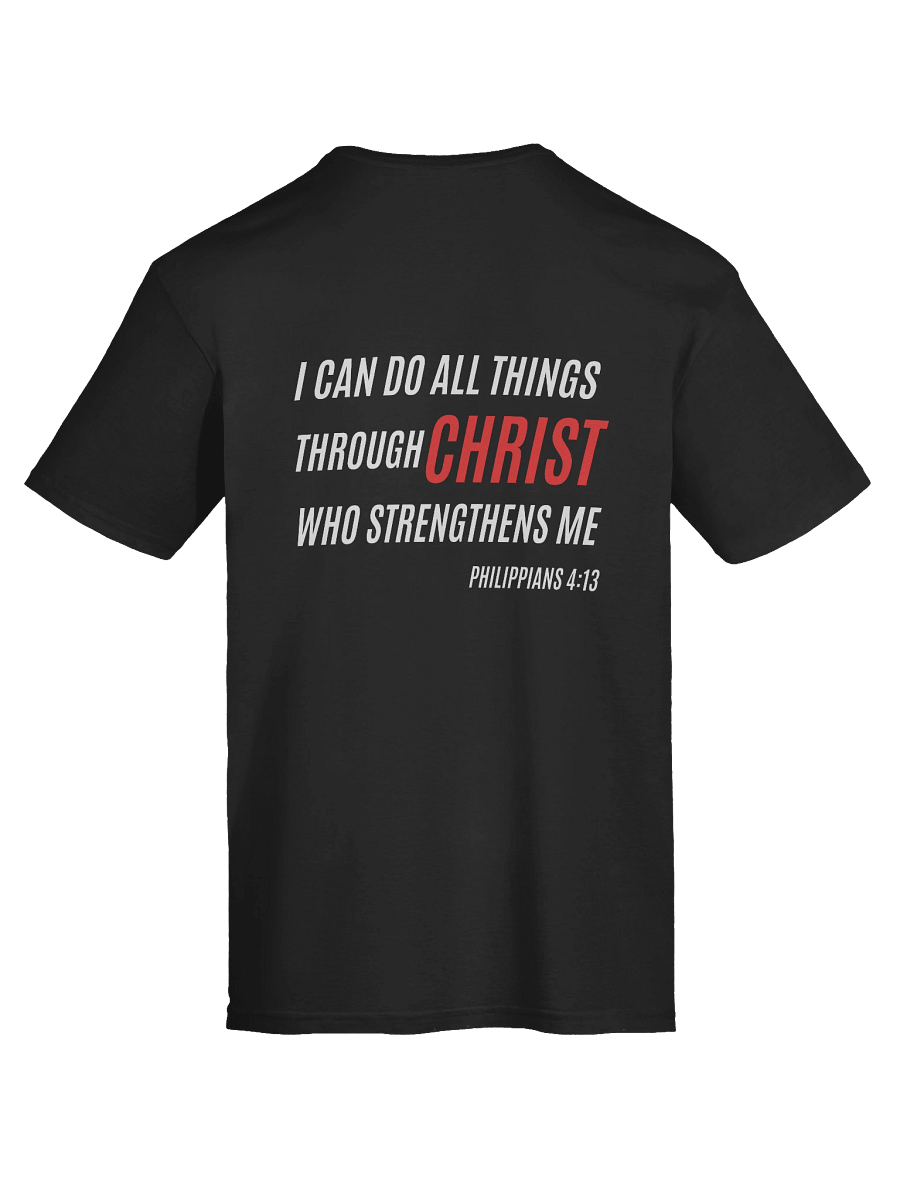 Strength Through Christ Tee – Philippians 4:13 product image (104)