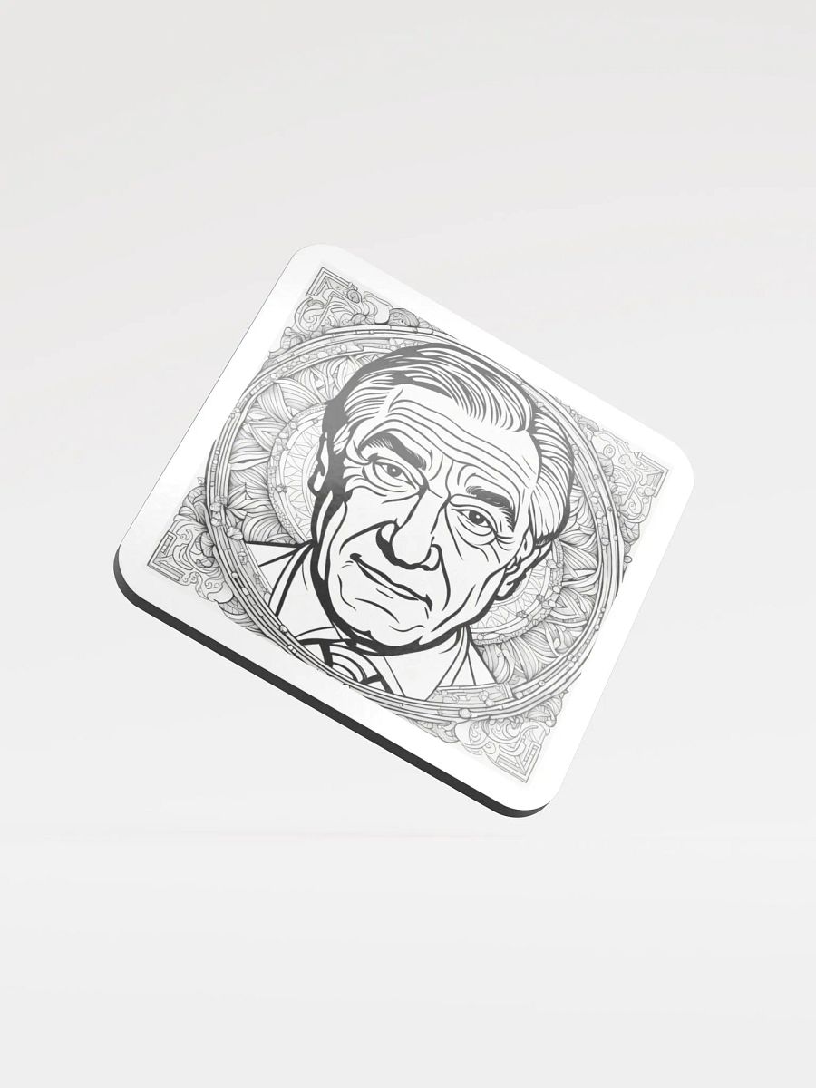 Mandala Man Cork Coaster product image (1)