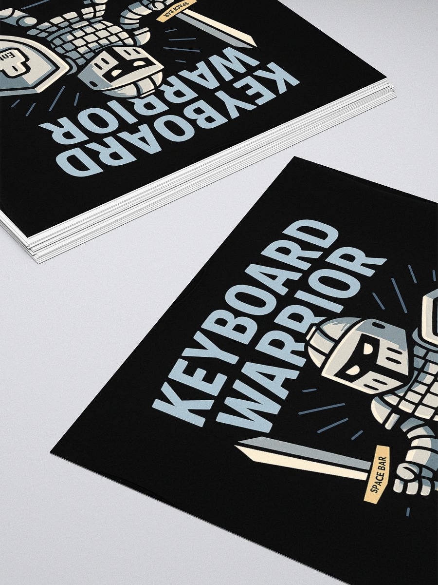 KEYBOARD WARRIOR – STICKER product image (4)
