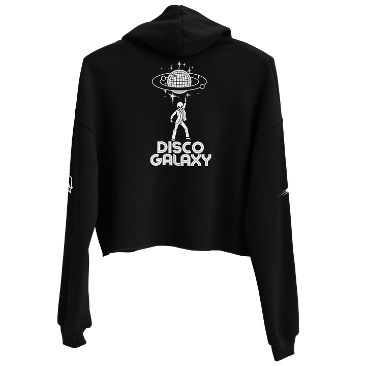 Disco Galaxy Crop Hoodie product image (1)