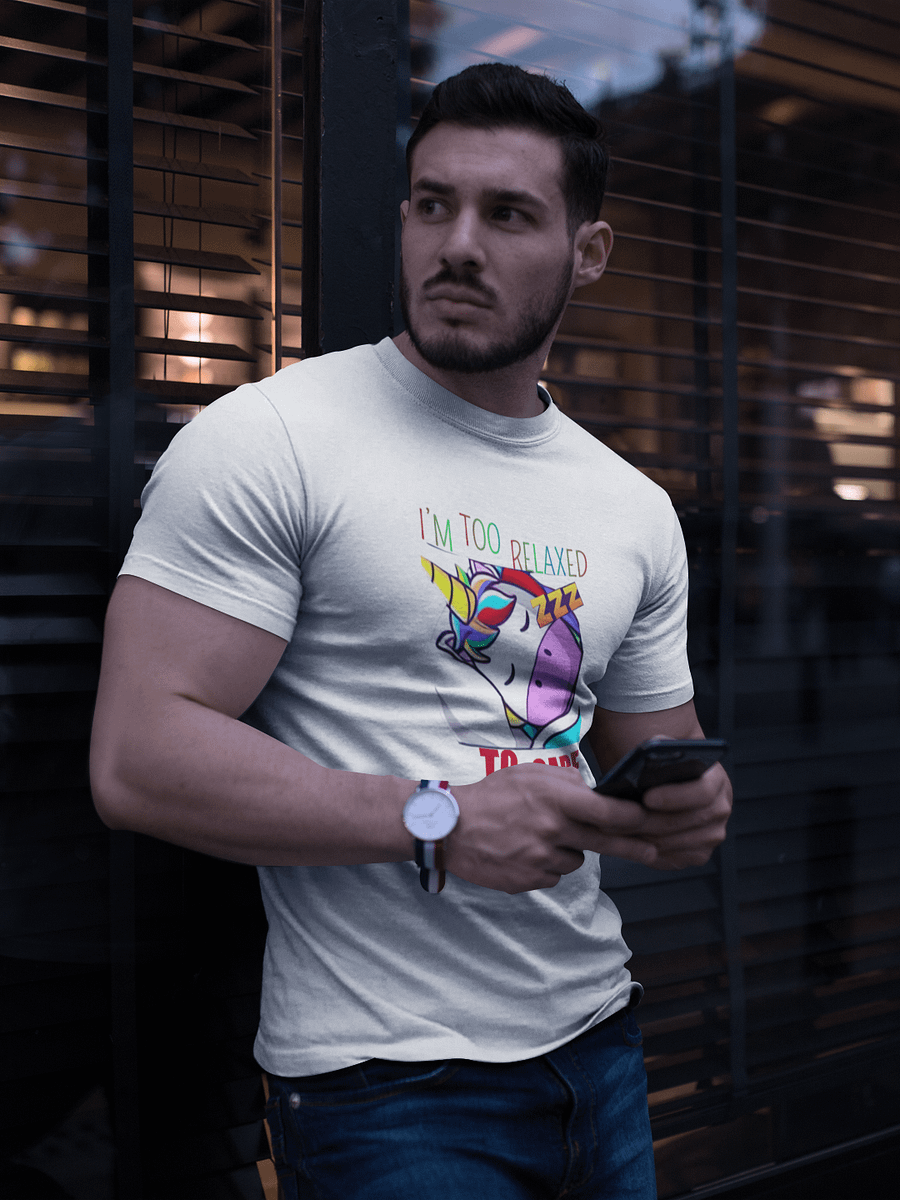I'm Too Relaxed To Care Tee - Regular Fit product image (3)