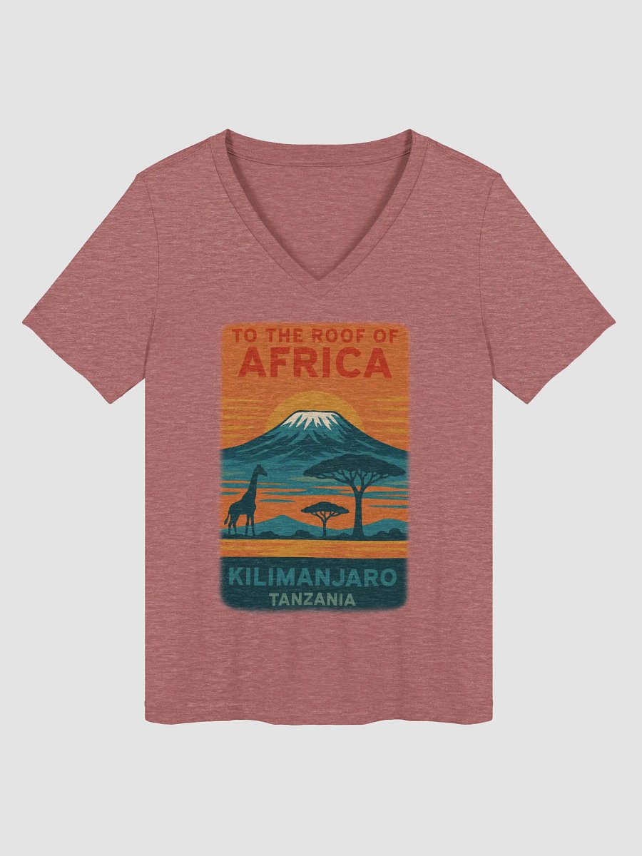 Kilimanjaro – Women’s V-Neck Tee product image (4)