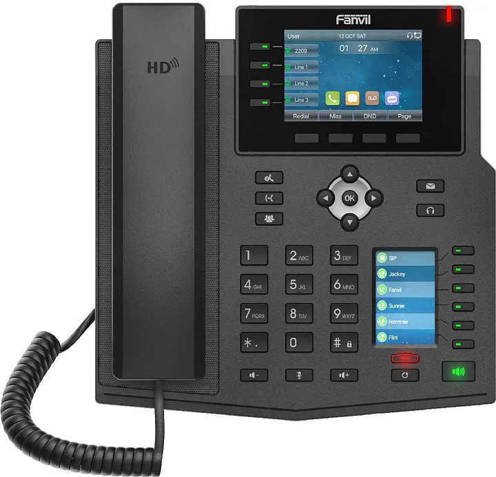 Fanvil X5U-N V2 Neutral Branded Medium level IP phone product image (1)