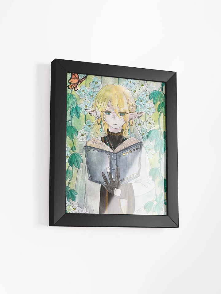Elf and Skeleton Flowers - Framed Matte Poster product image (7)