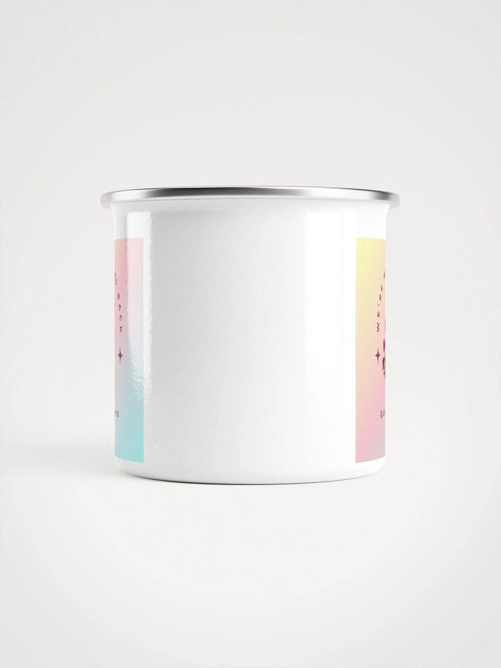 Queer Stays Here Enamel Mug product image (2)