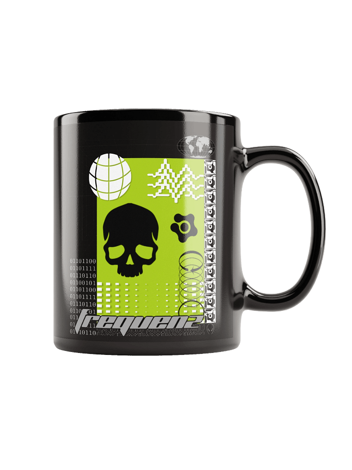 Frequenz Black Mug product image (1)
