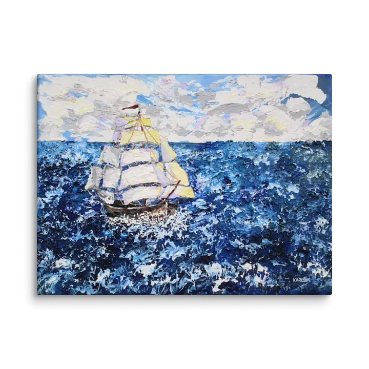 A Fortunate Wind Canvas Print 9x12" product image (1)