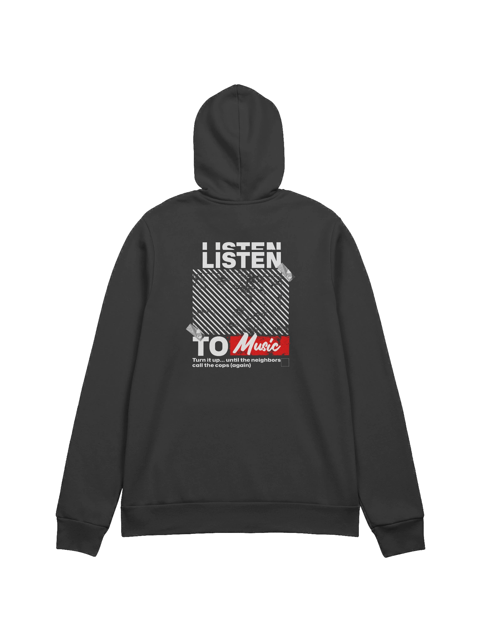 Music Vibes Duct Tape Hoodie product image (1)