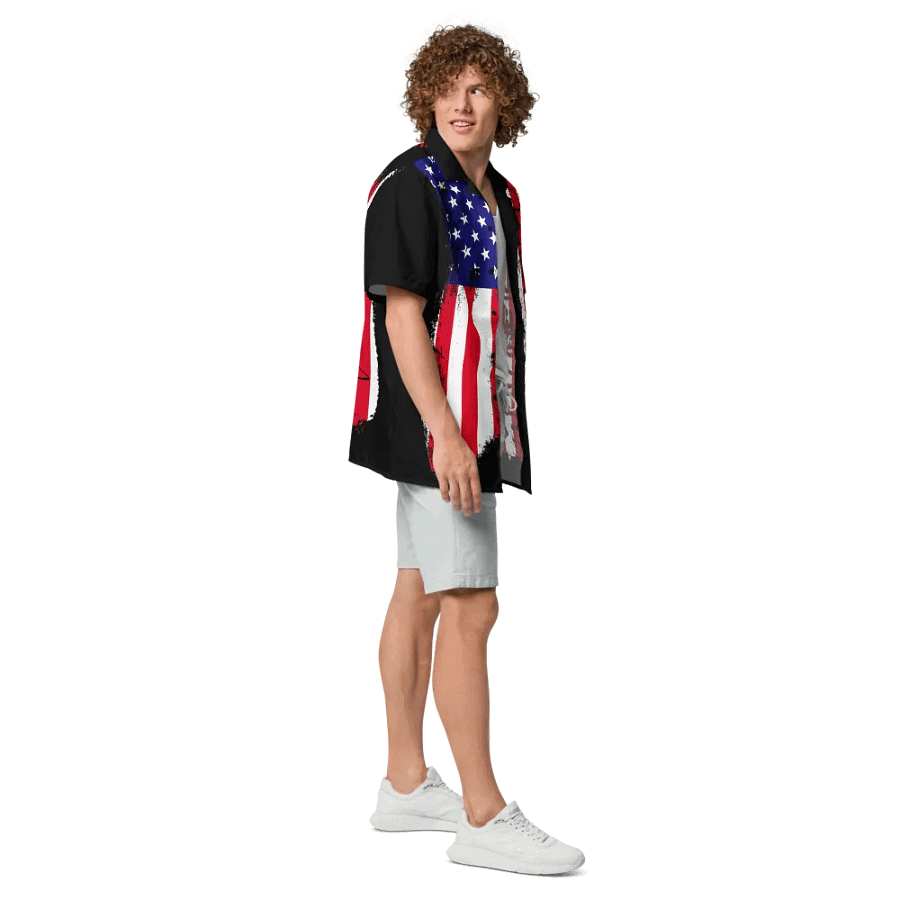 Freedom Flag Hawaiian Shirt product image (10)